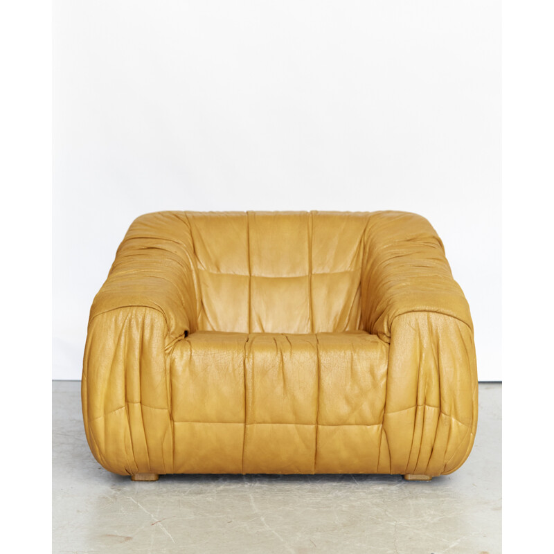 Vintage Piumino armchair by Jonathan de Pas, Donato d'Urbino and Paolo Lomazzi for Dalloca