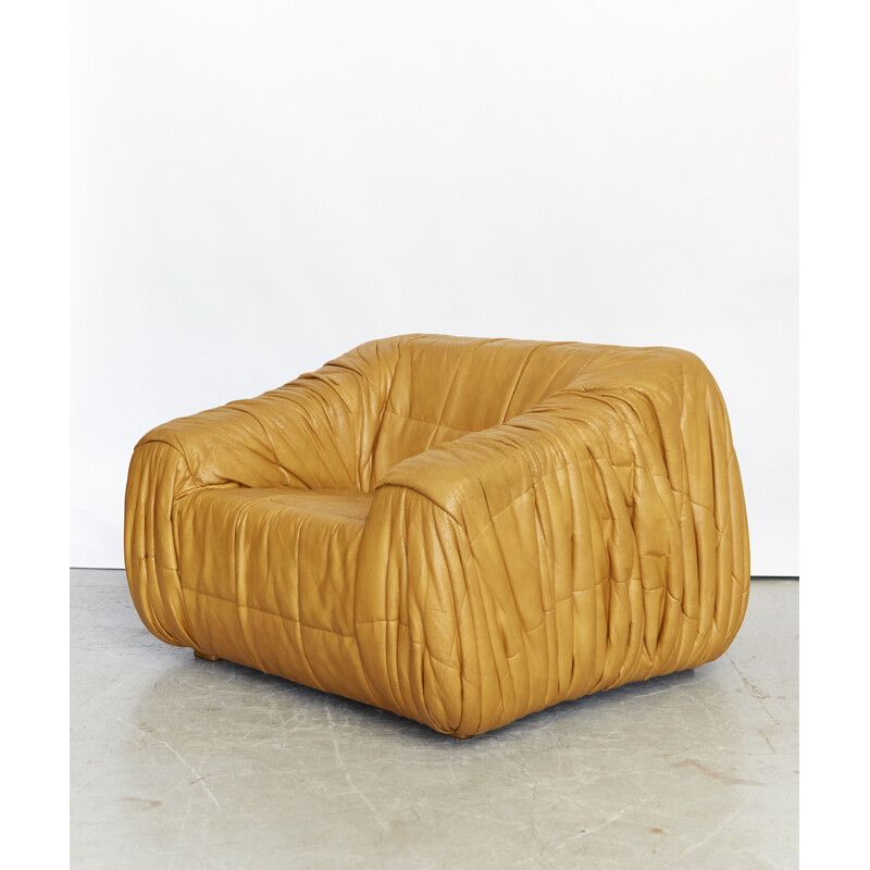 Vintage Piumino fauteuil van Jonathan de Pas, Donato d'Urbino en Paolo Lomazzi voor Dalloca