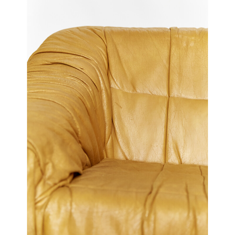 Vintage Piumino armchair by Jonathan de Pas, Donato d'Urbino and Paolo Lomazzi for Dalloca