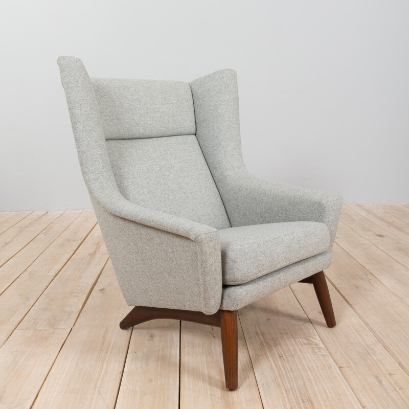 Fauteuil lounge vintage modèle 4410 de Folke Ohlsson pour Fritz Hansen, Danemark 1950