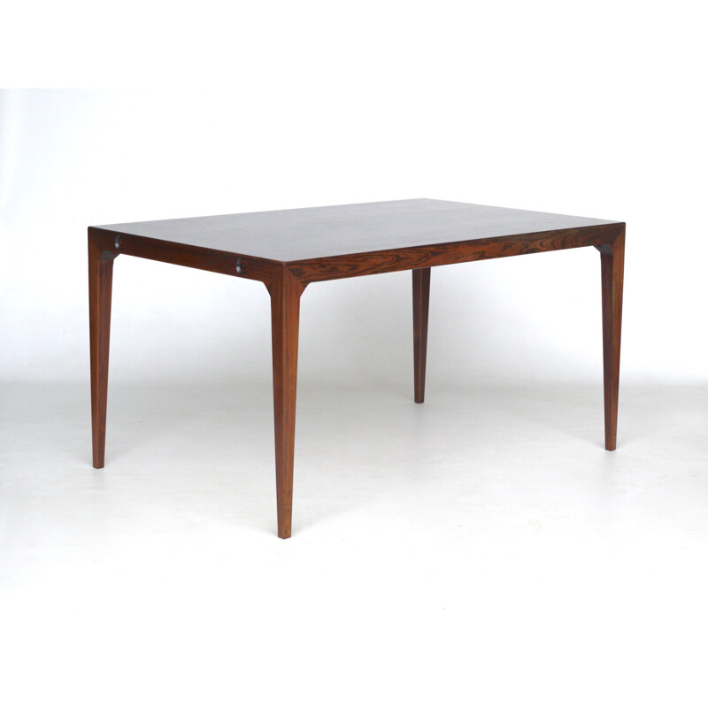 Danish vintage rosewood dining table by Poul Hundevad and Kai Winding for Hundevad & Co