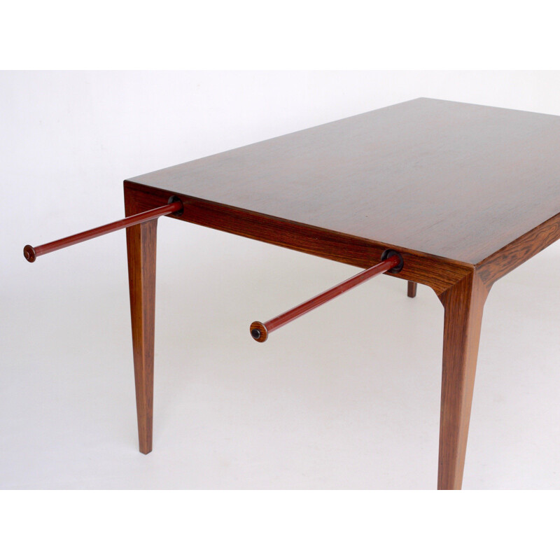 Dänischer Vintage Tisch aus Palisanderholz von Poul Hundevad und Kai Winding für Hundevad