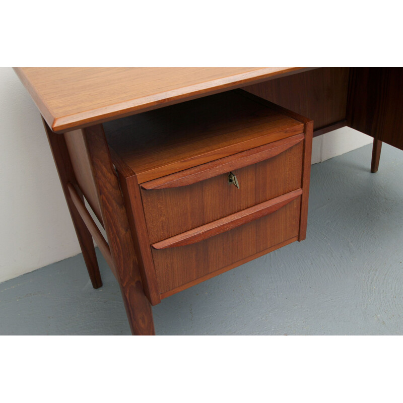 Vintage desk in teak by Tibergaard, Denmark 1960s