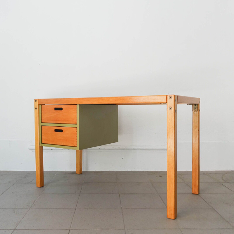 Vintage bureau uit de Profilsystem collectie van Elmar Flötotto voor Flötotto, Duitsland 1980