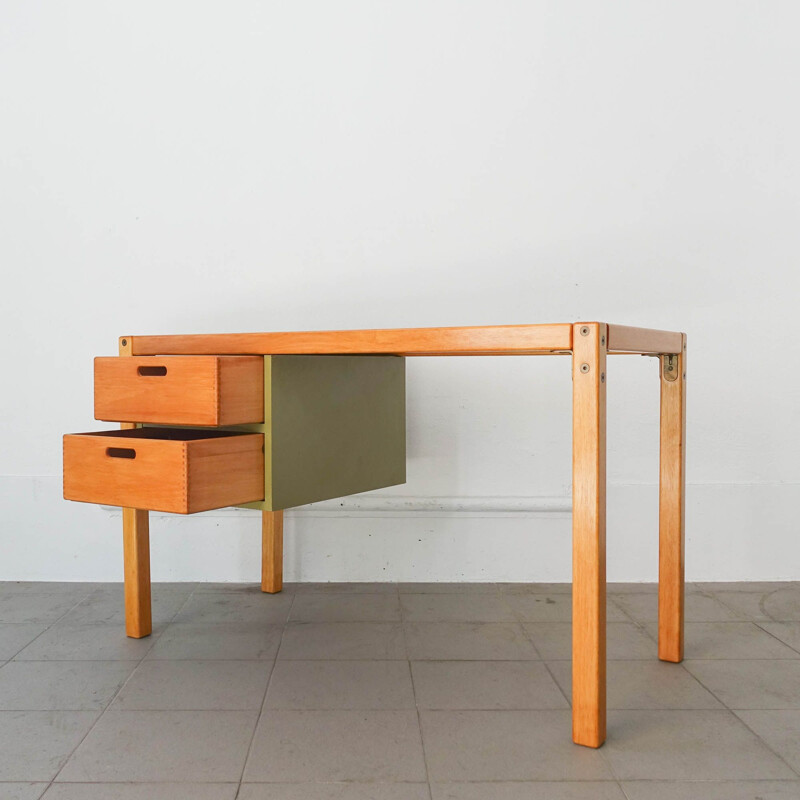 Vintage bureau uit de Profilsystem collectie van Elmar Flötotto voor Flötotto, Duitsland 1980