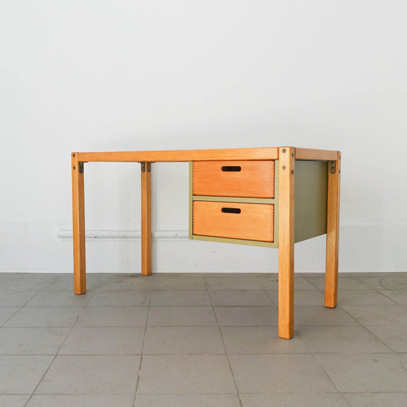 Vintage Profilsystem collection desk by Elmar Flötotto for Flötotto, Germany 1980s