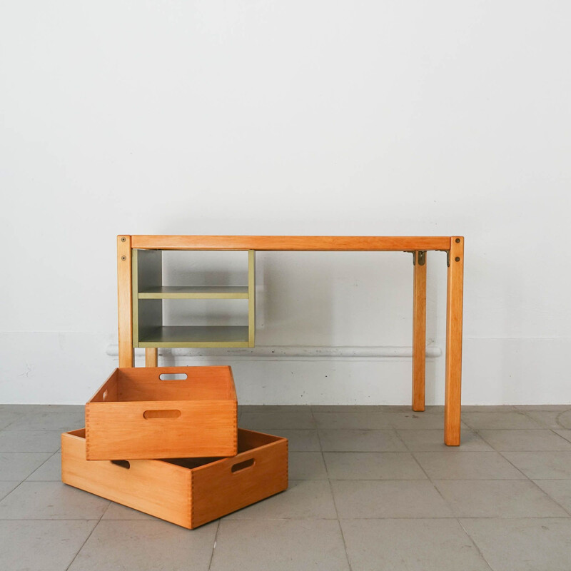 Vintage Profilsystem collection desk by Elmar Flötotto for Flötotto, Germany 1980s