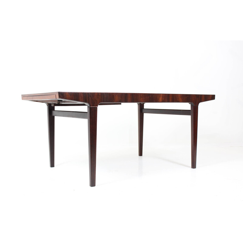 Uldum Møbelfabrik dining table in rosewood, Johannes ANDERSEN - 1960s