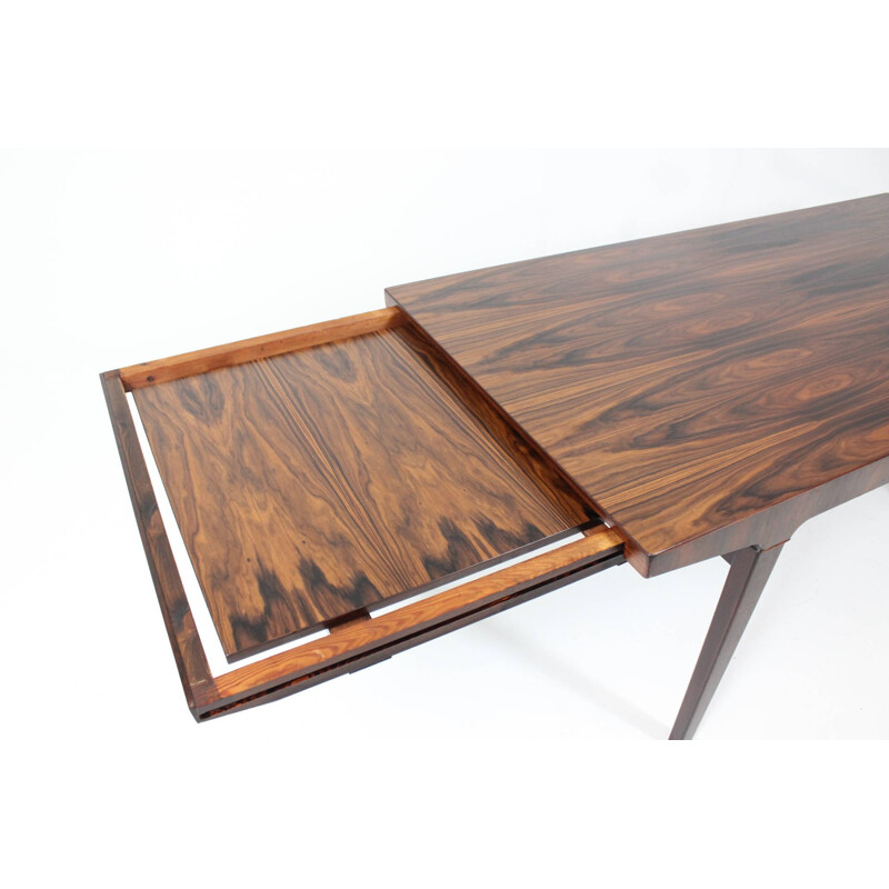 Uldum Møbelfabrik dining table in rosewood, Johannes ANDERSEN - 1960s