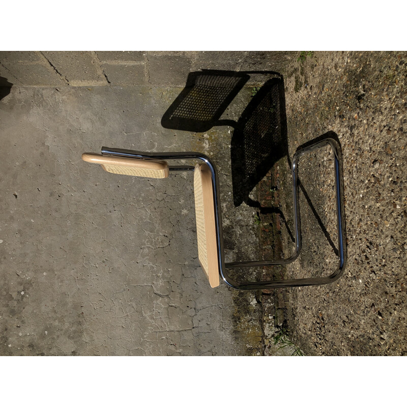 Cadeira de faia Vintage b32 cesca por Marcel Breuer, Itália