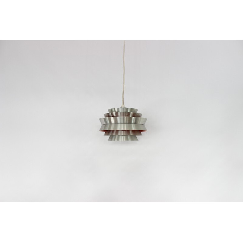 Aluminium pendant lamp, Carl THORE - 1960s