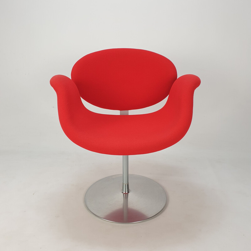 Vintage Tulip armchair by Pierre Paulin for Artifort, 1980s