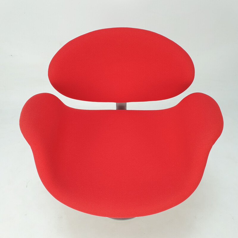 Vintage Tulip armchair by Pierre Paulin for Artifort, 1980s