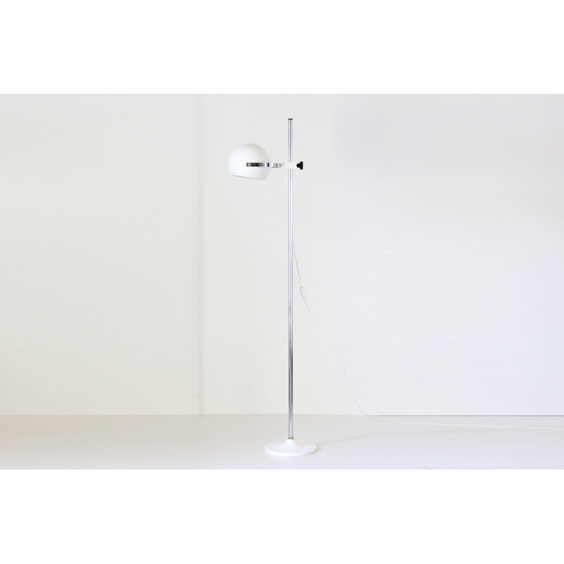 Vintage white floor lamp by Reggiani, 1960s