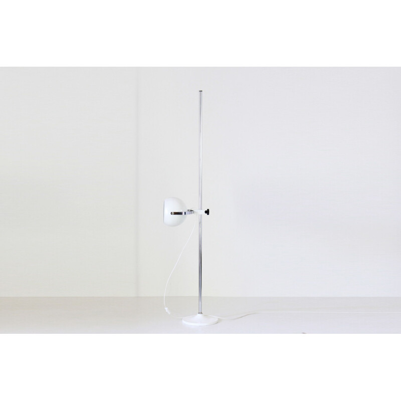 Vintage white floor lamp by Reggiani, 1960s