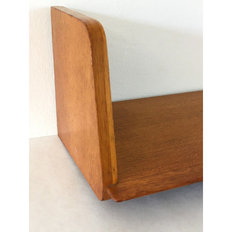 Vintage wall shelf by Marcel Gascoin for Arhec, 1950