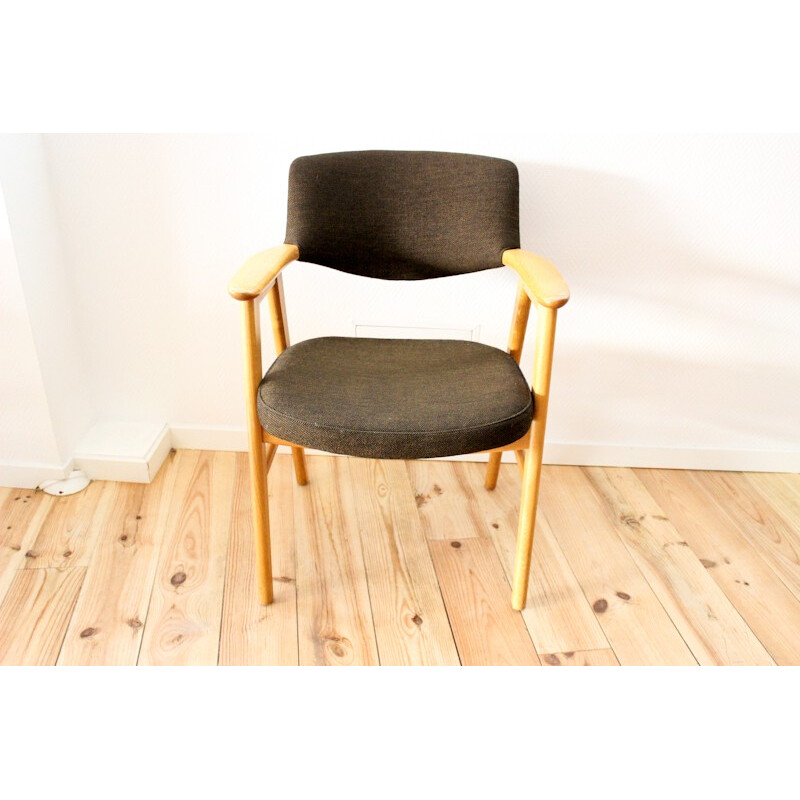 Beechwood desk chair, Erik KIRKEGAARD - 1960s