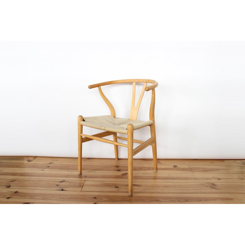 "Wishbone" beechwood chair, Hans J. WEGNER - 1950s