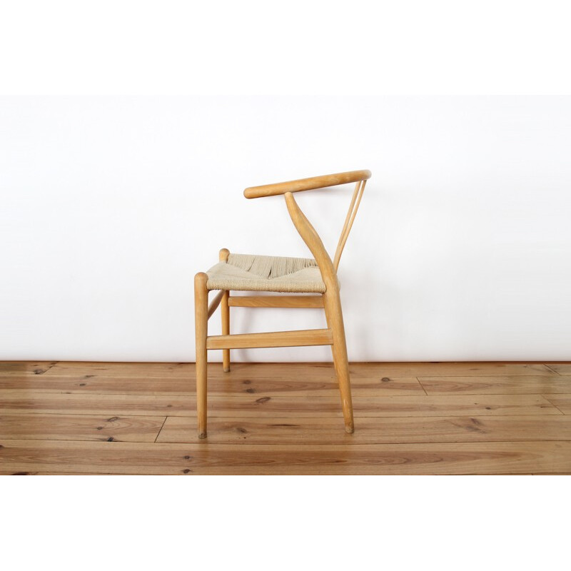 "Wishbone" beechwood chair, Hans J. WEGNER - 1950s
