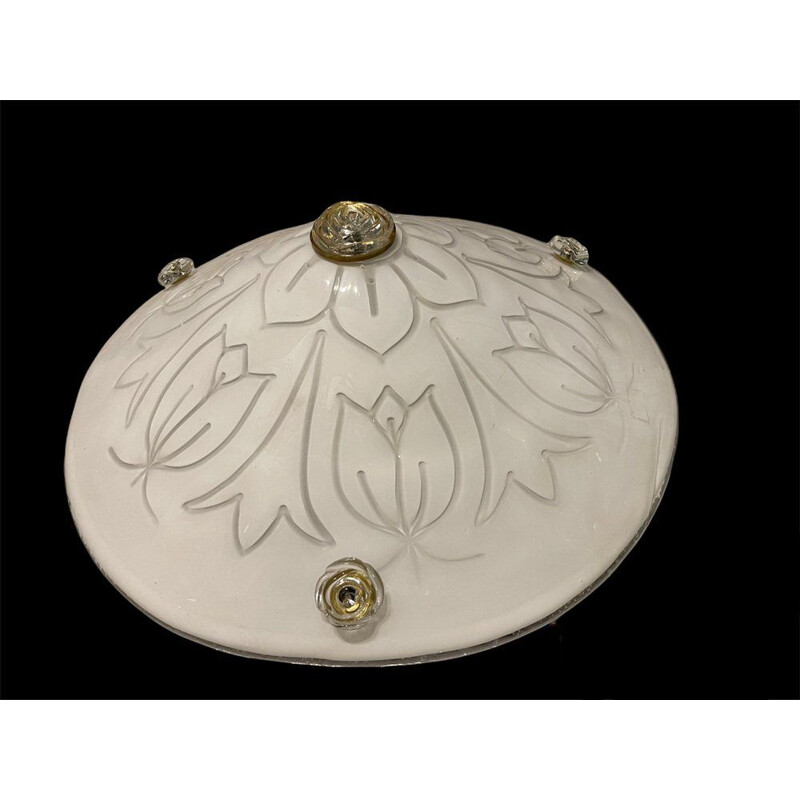Vintage Murano glass ceiling lamp
