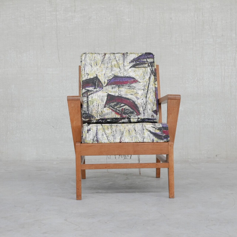 Mid-century French armchair by Rene Gabriel, 1950s