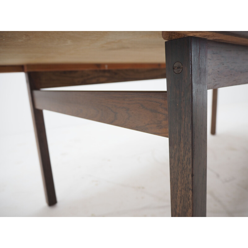 Vintage rosewood coffee table, Denmark 1960