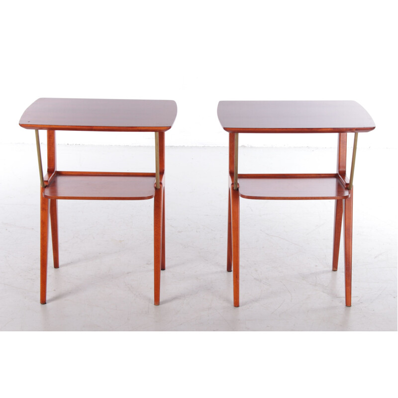 Pair of vintage night stands, Denmark 1960