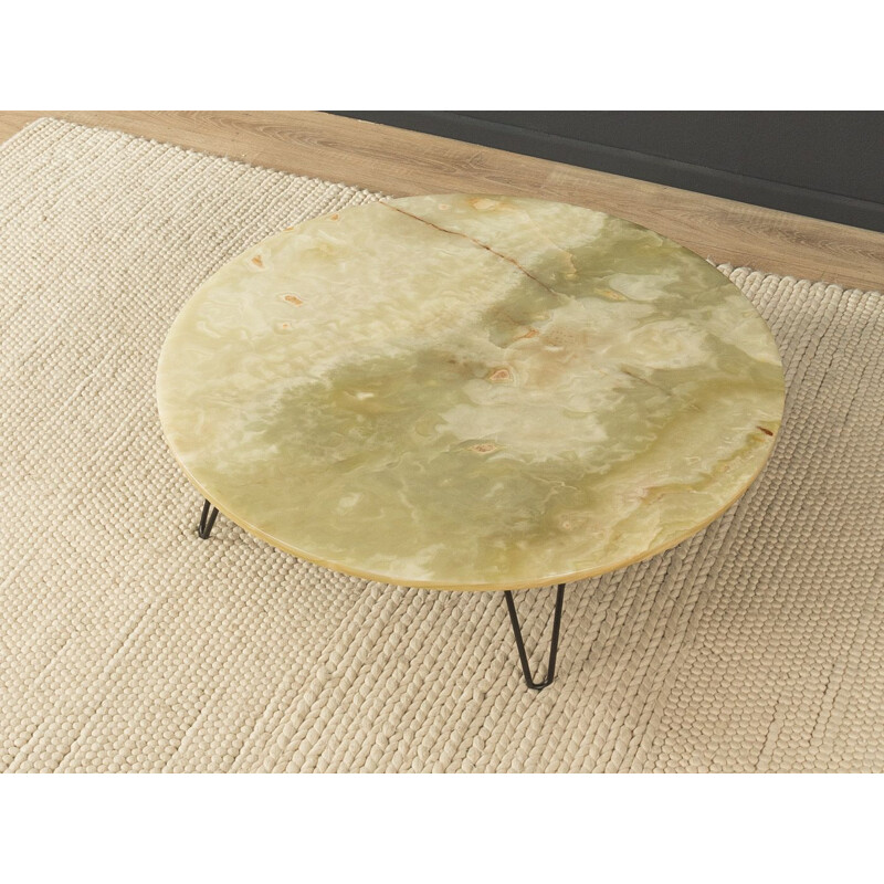 Onyx marble vintage coffee table, Germany 1960