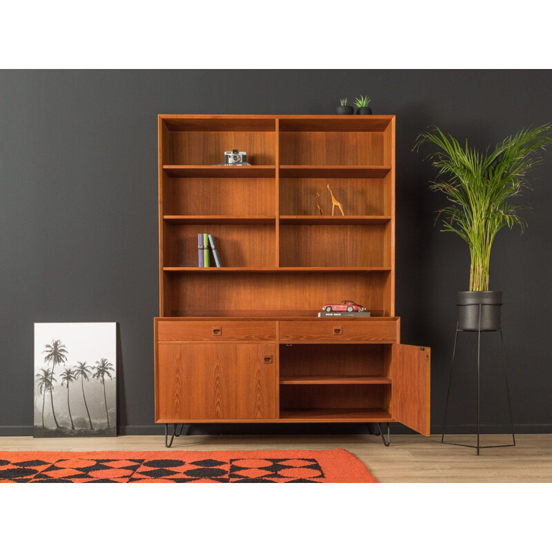 Vintage teak bookcase by Brouer Møbler, Denmark 1960s