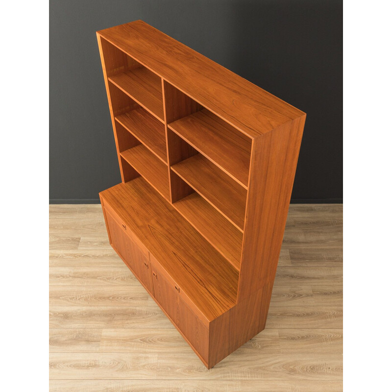 Vintage teak bookcase by Brouer Møbler, Denmark 1960s