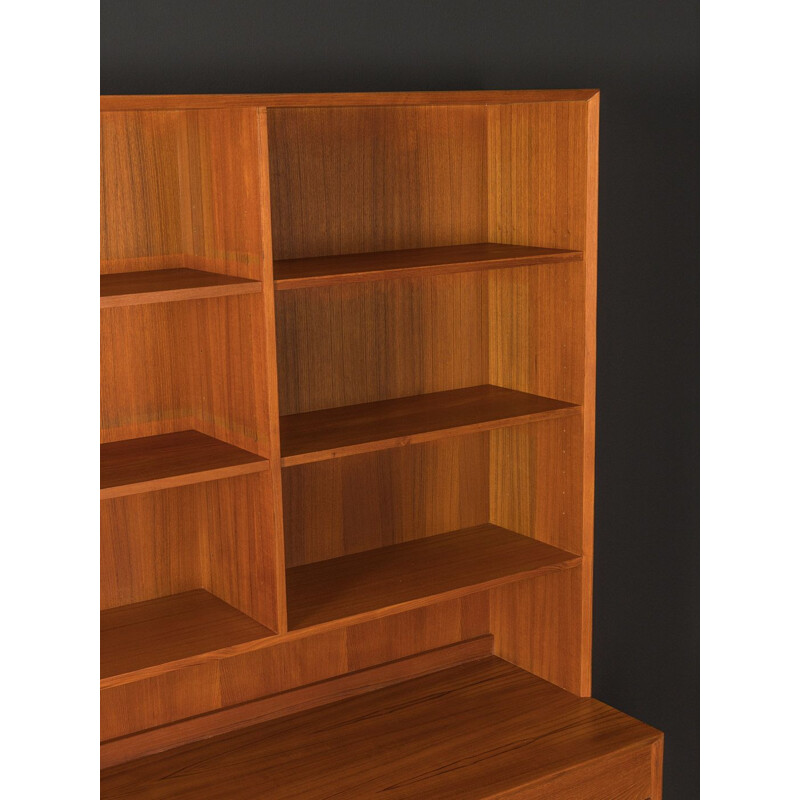 Vintage teak bookcase by Brouer Møbler, Denmark 1960s