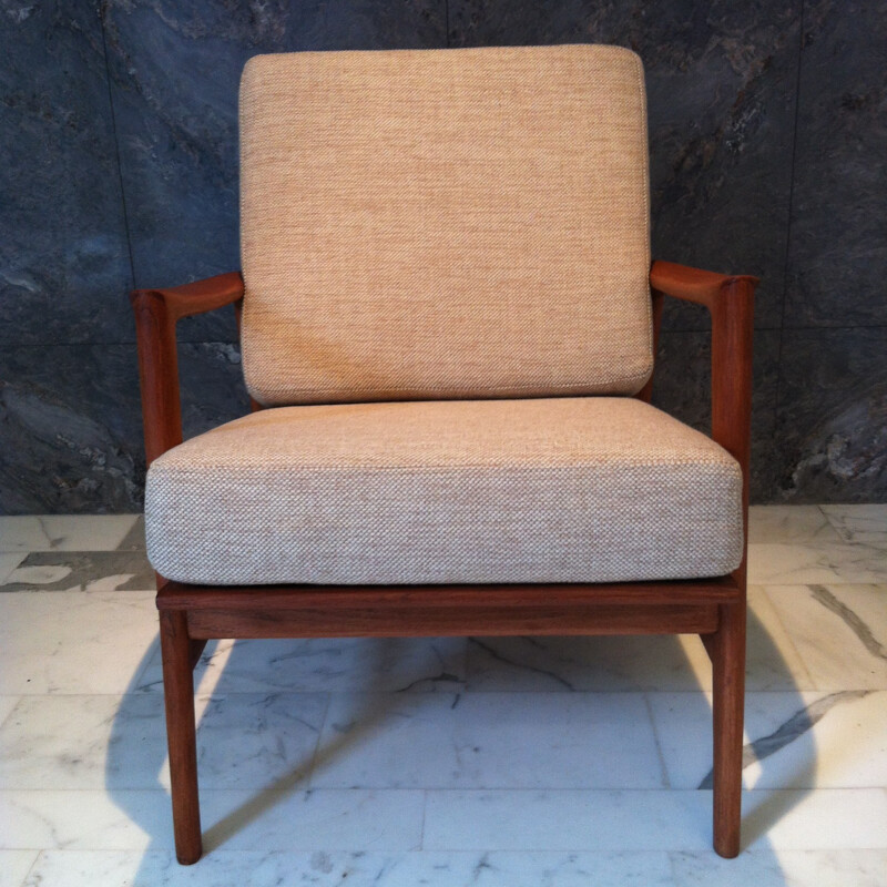 Scandinavian armchair vintage - 1960s