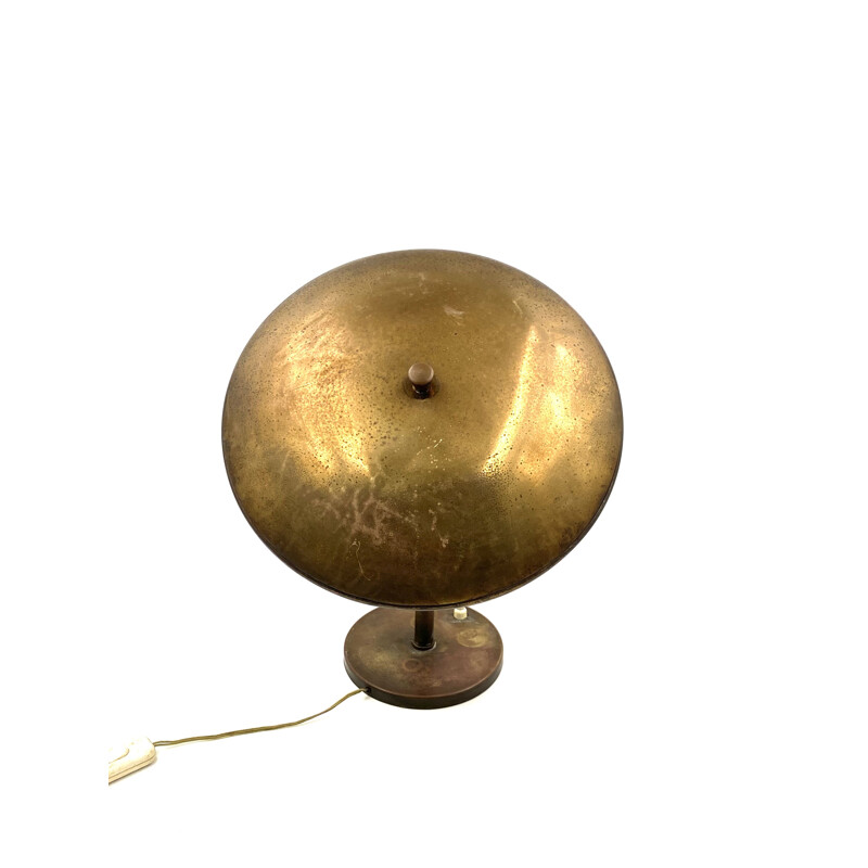 Mid century brass table lamp by Stilnovo, Italy 1950