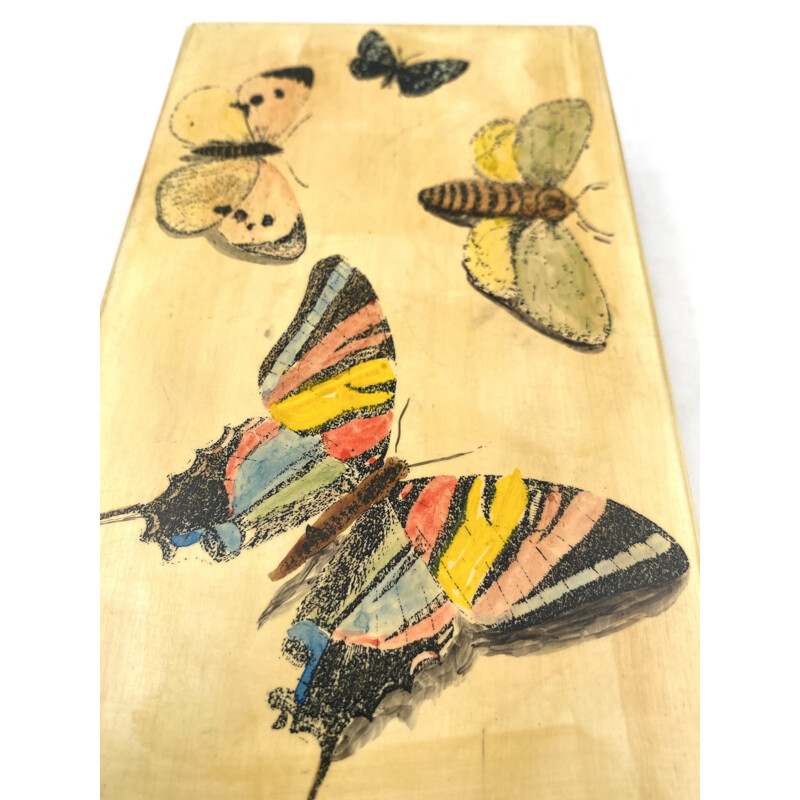 Mid century "Butterflies" box by Piero Fornasetti, Italy 1950s