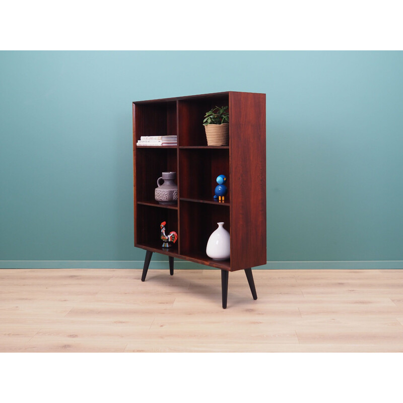 Rosewood vintage bookcase, Denmark 1960s