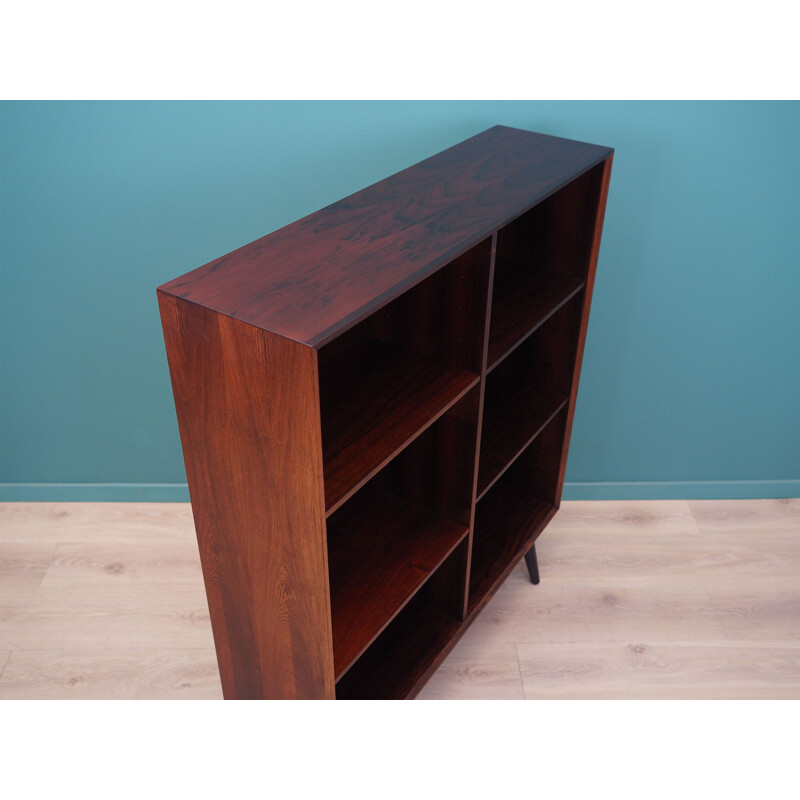 Rosewood vintage bookcase, Denmark 1960s