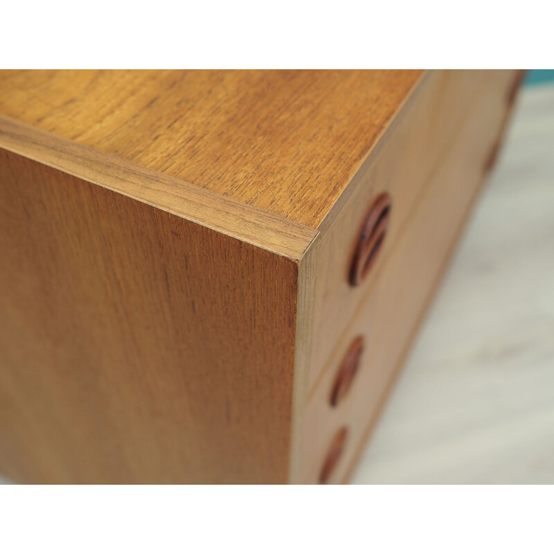 Teak vintage chest of drawers, Denmark 1960s