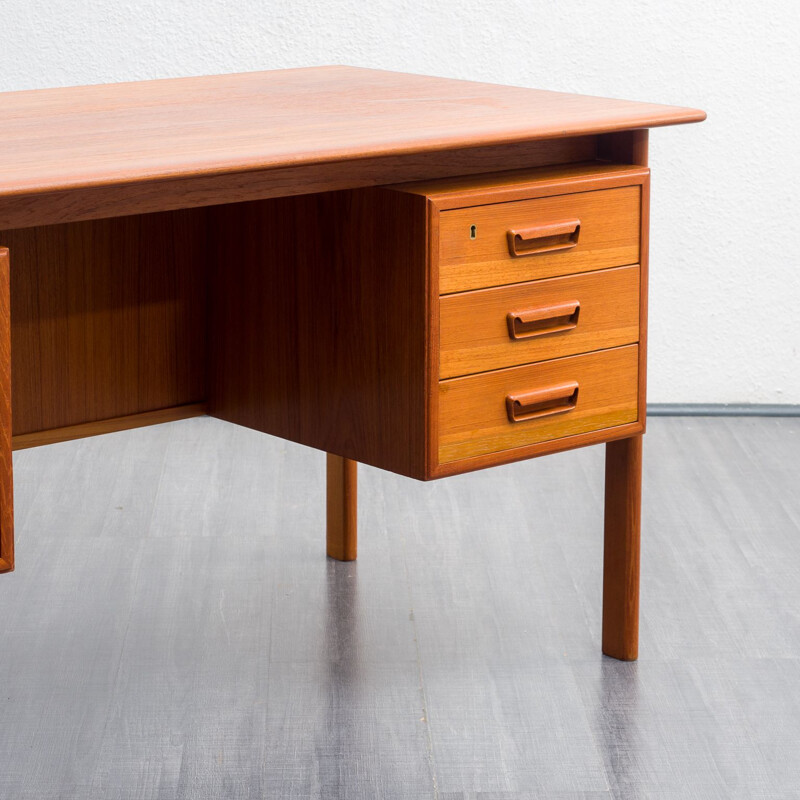 Bureau scandinave vintage en teck, 1960