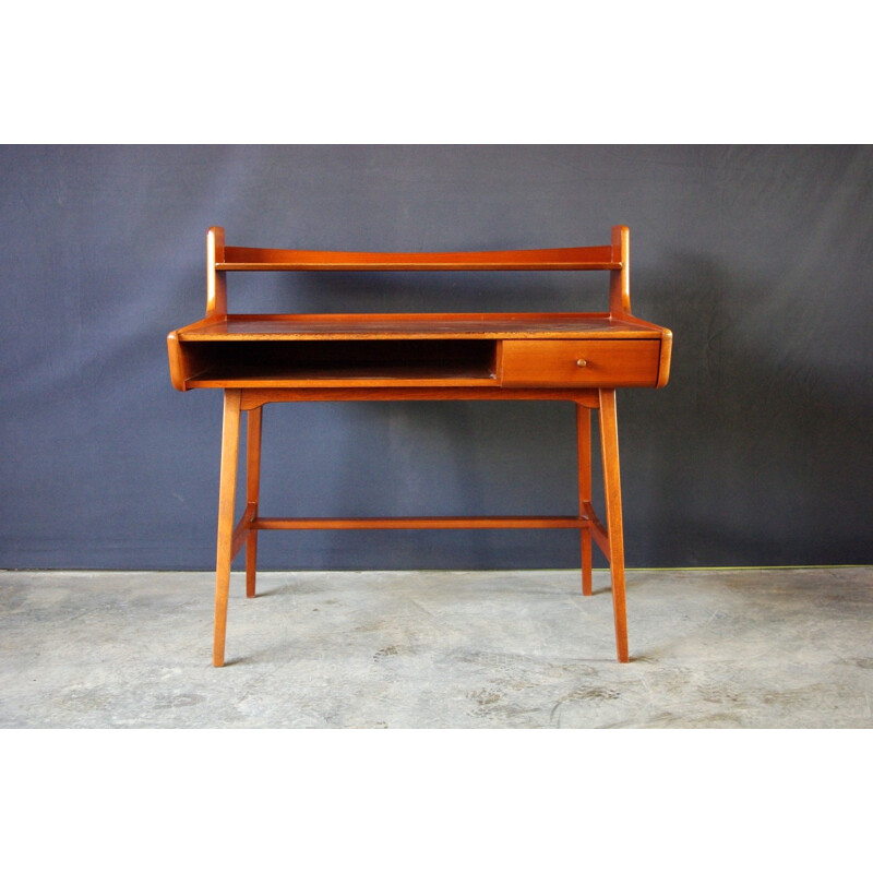 Vintage desk, Jacques HAUVILLE - 1960s