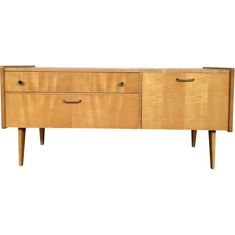 Vintage light wood sideboard, 1950