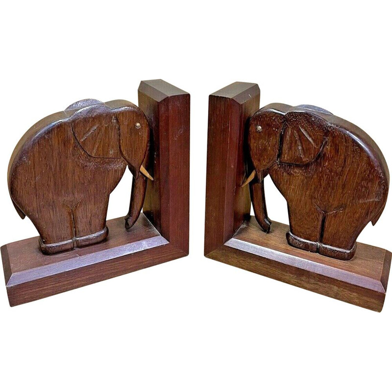 Pair of vintage Art Deco bookends