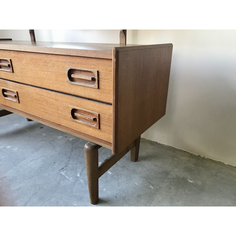 Scandinavian vintage teak dressing table, 1950