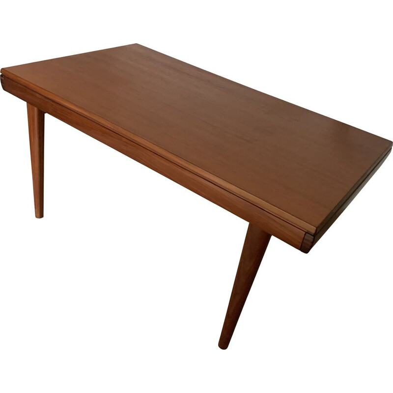 Scandinavian vintage teak table, 1960