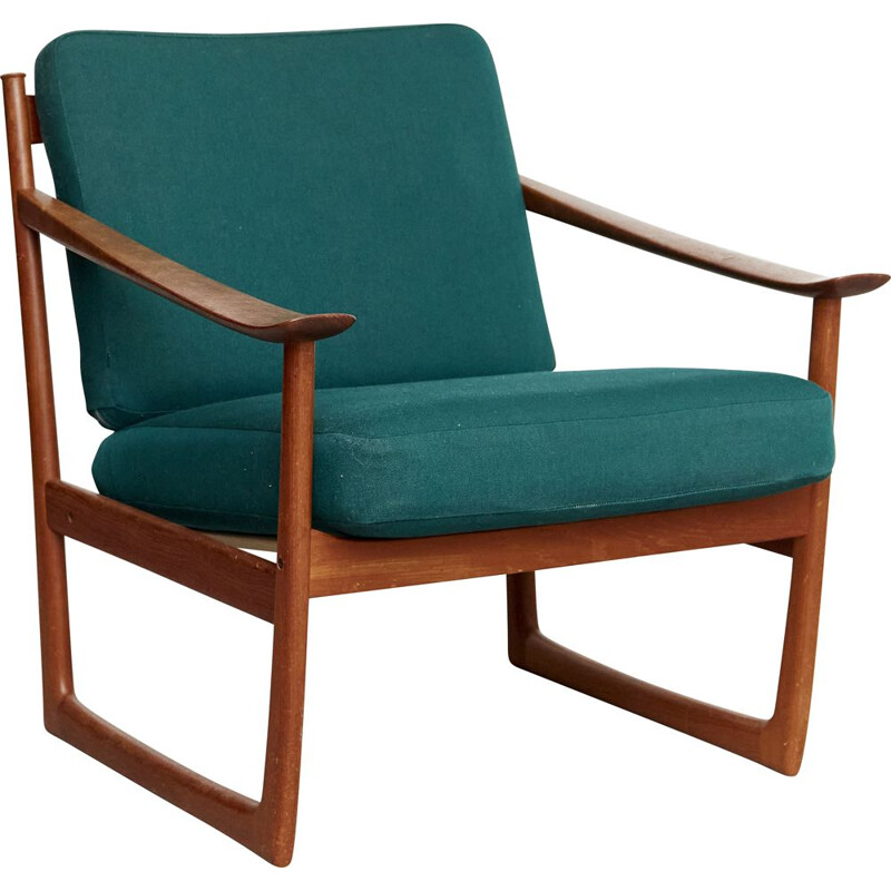 Vintage Fd130 armchair by Peter Hvidt & Orla Mølgaard-Nielsen for France & Søn, 1960s
