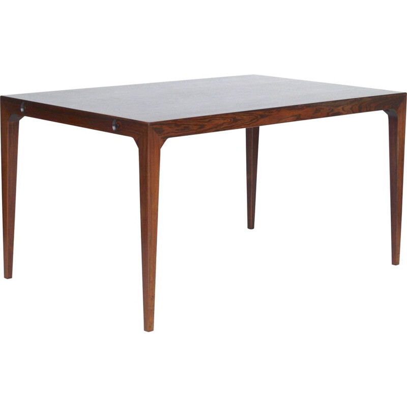 Danish vintage rosewood dining table by Poul Hundevad and Kai Winding for Hundevad & Co