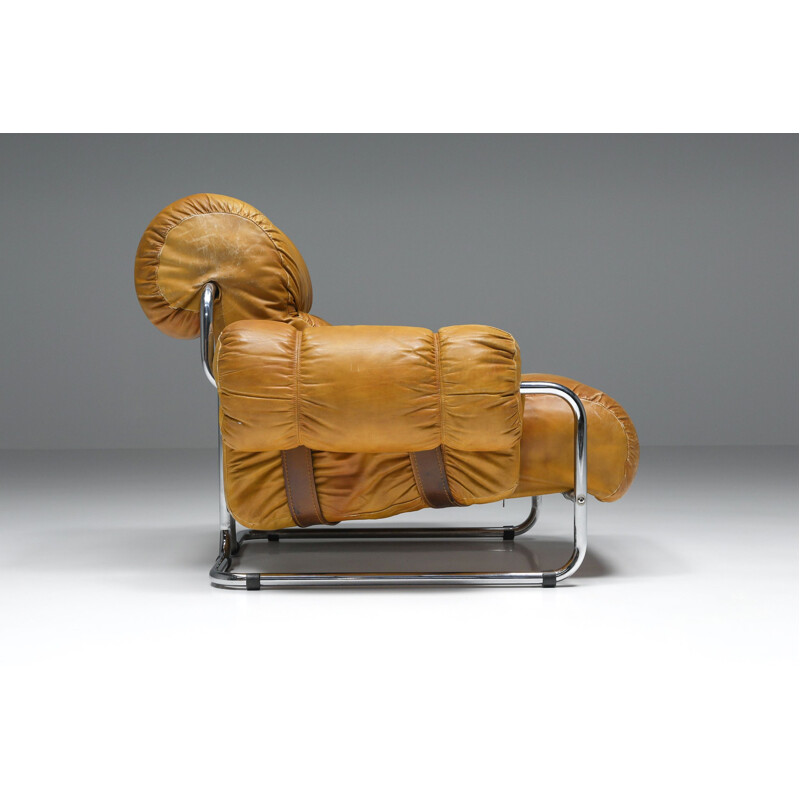 Paire de fauteuils Tucroma vintage de Guido Faleschini pour Pace Collection, 1970