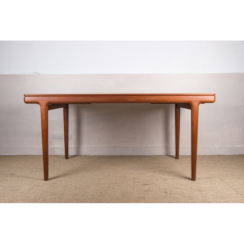 Vintage Danish teak extension table by Joahnnes Andersen for Uldum Mobelfabrik, 1960