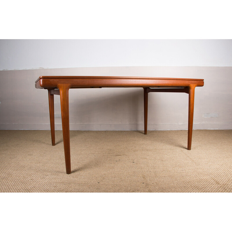 Vintage Danish teak extension table by Joahnnes Andersen for Uldum Mobelfabrik, 1960