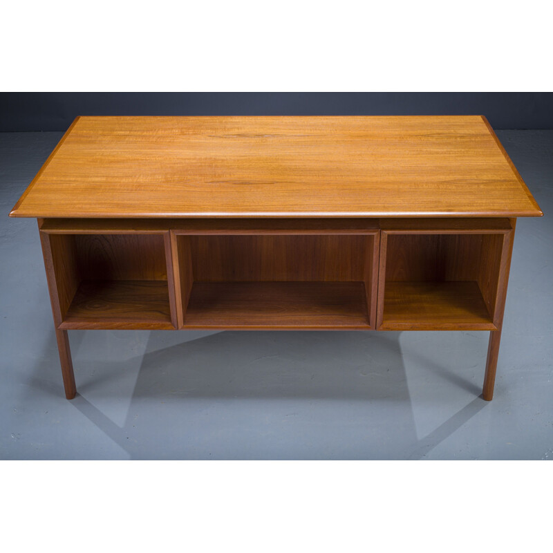 Mid-century teak desk by Arne Vodder, Denmark 1960s