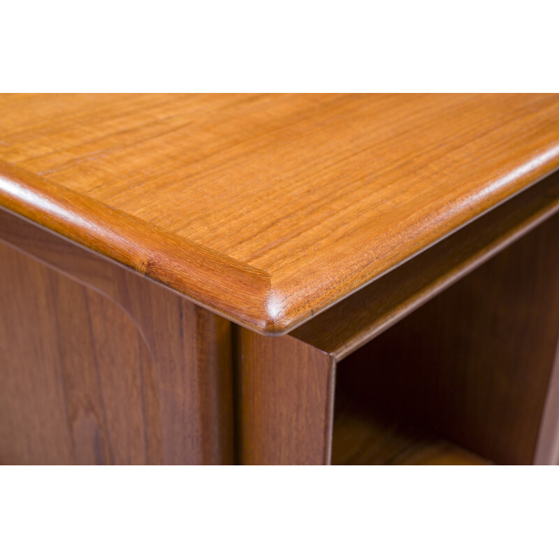 Mid-century teak desk by Arne Vodder, Denmark 1960s